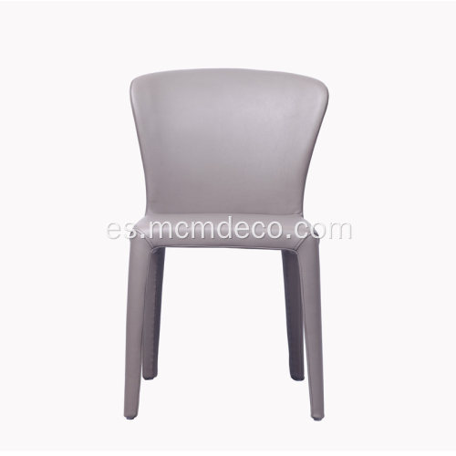 Cassina 369 Silla de comedor de cuero Hola